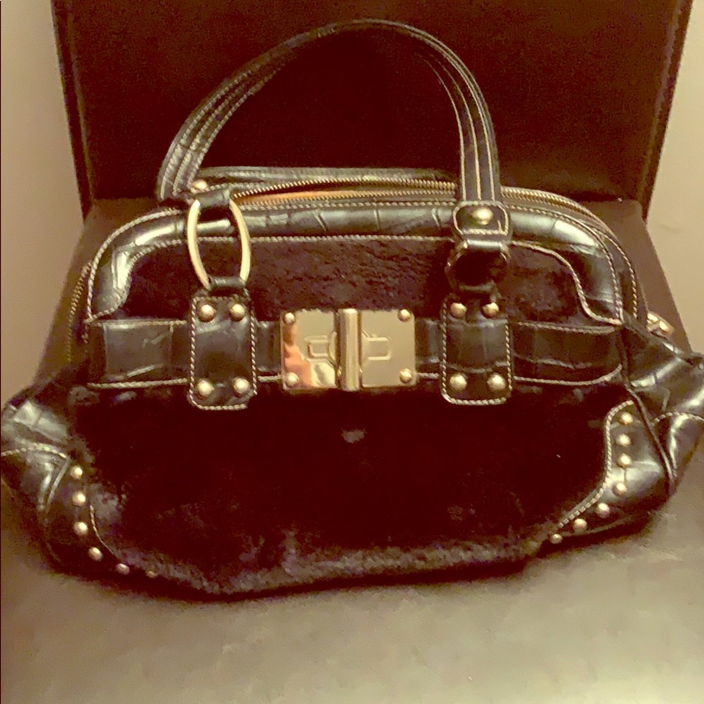 Kathy bag black fire/ leather